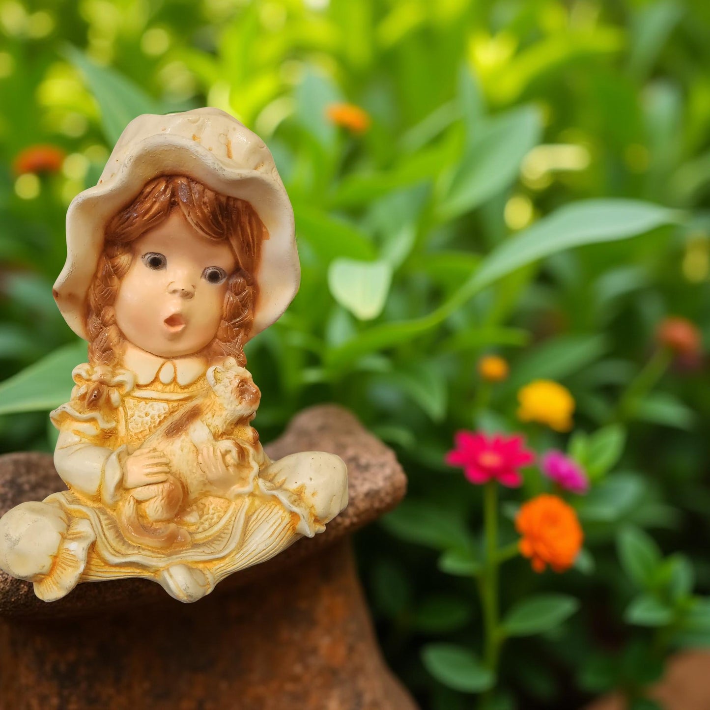 Large Alice and Andy Figurines