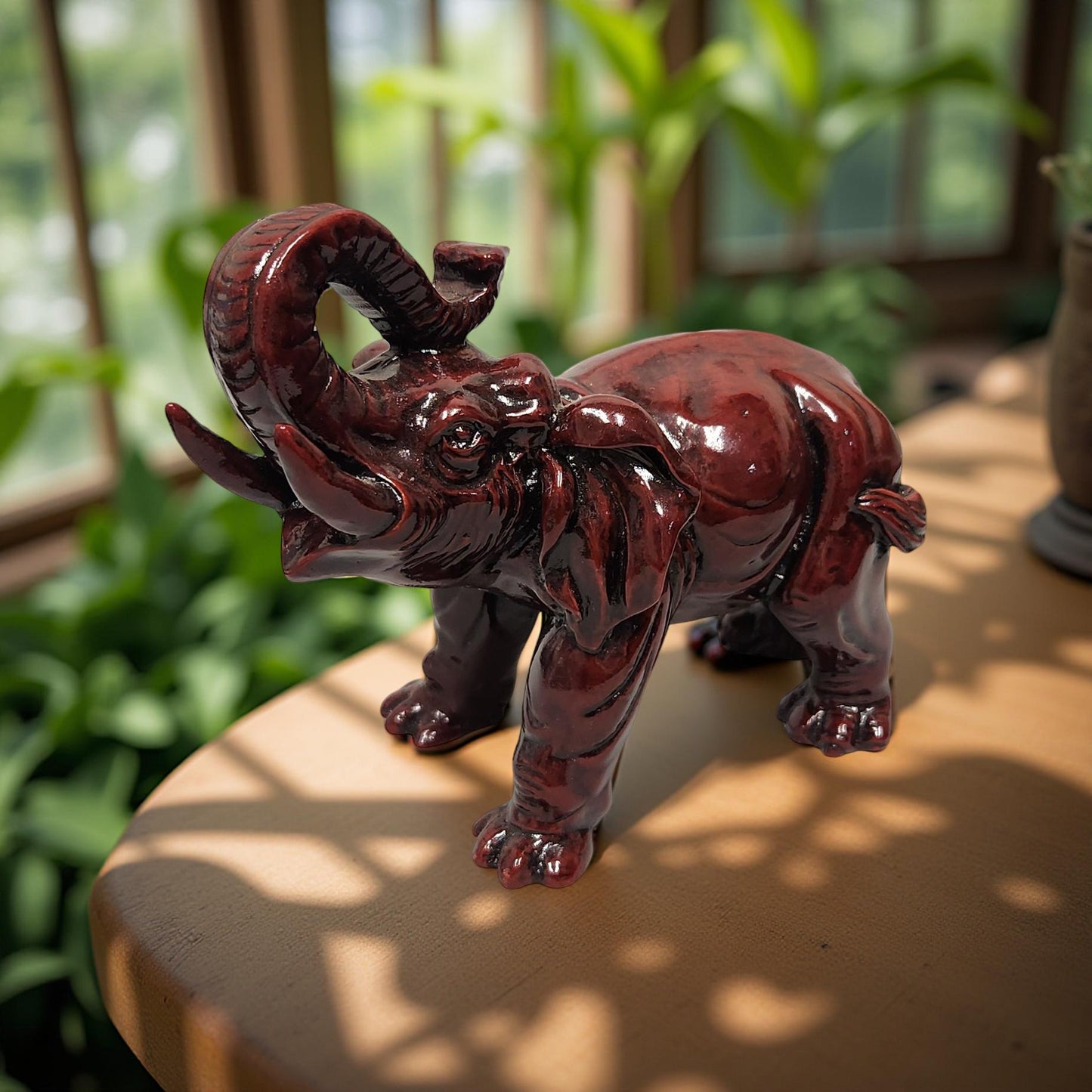 Spiritual Ceramic Statue for Luck and Success Elephant