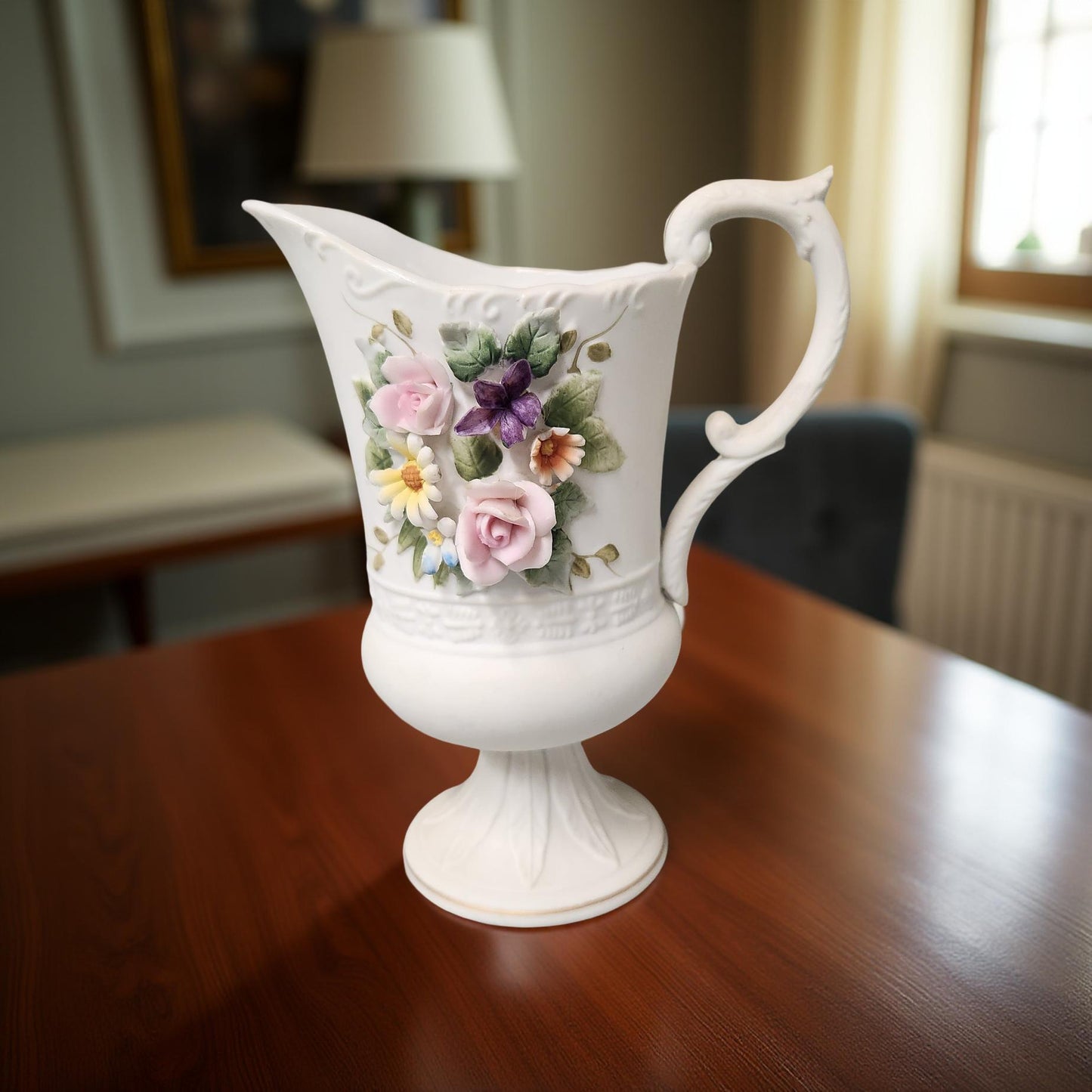 Vintage Lefton Porcelain Decor - Victorian Home Decor