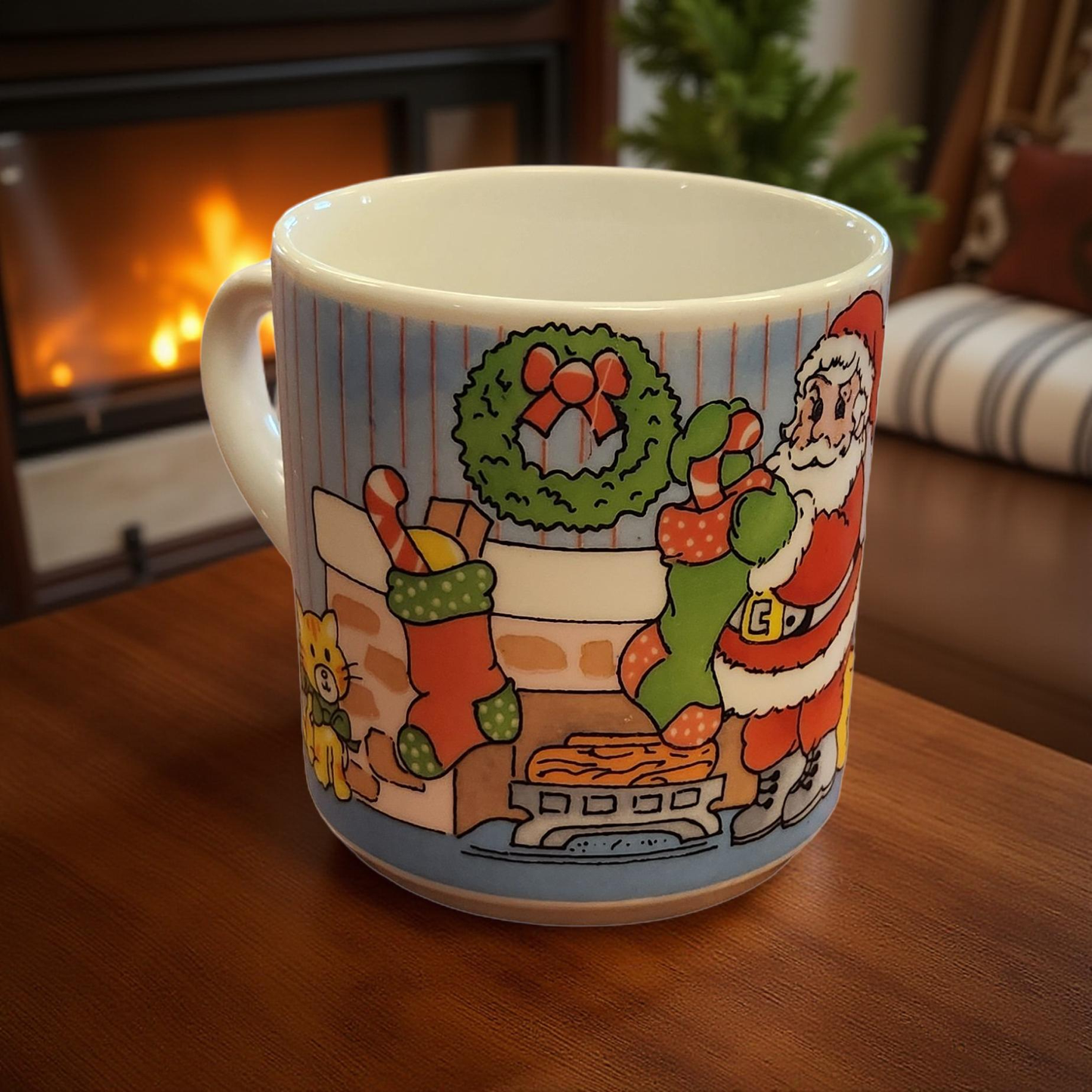 Vintage Christmas Mugs