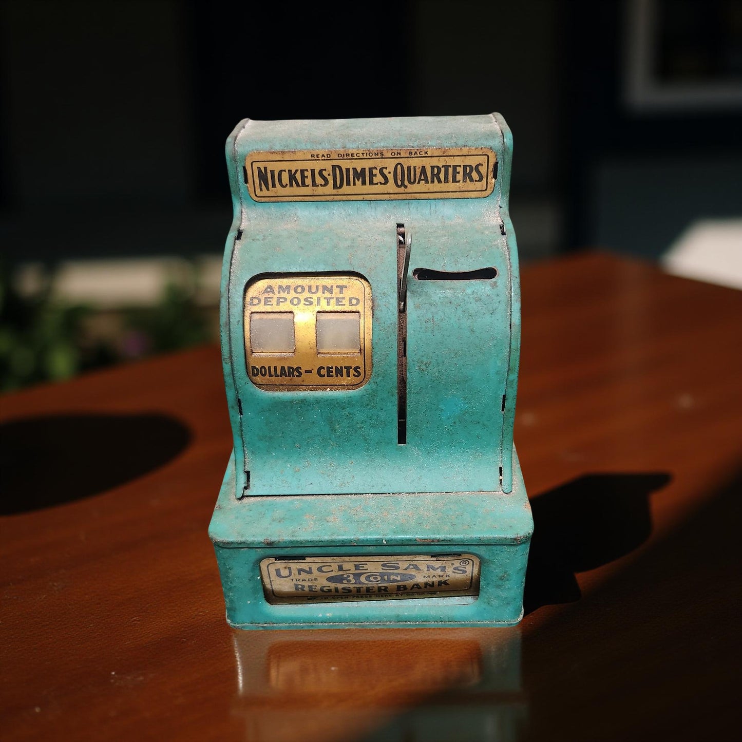 Uncle Same 3 Coin Register Bank