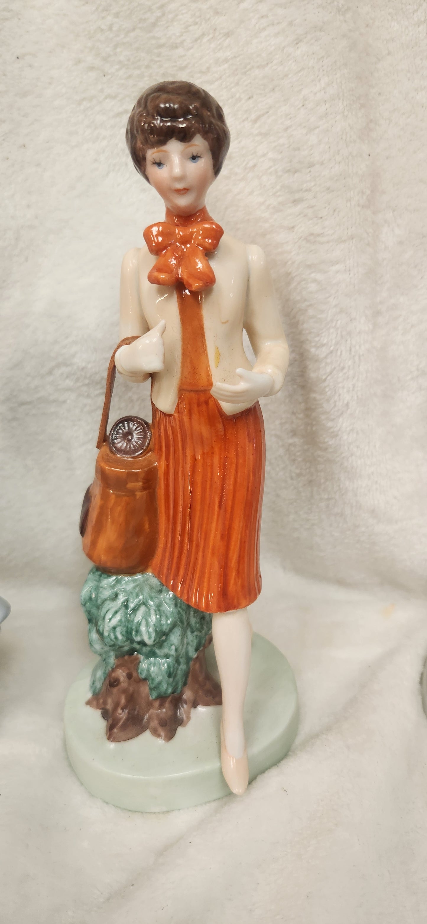 Retro Lady Suzette Tupperware Porcelain Figurine
