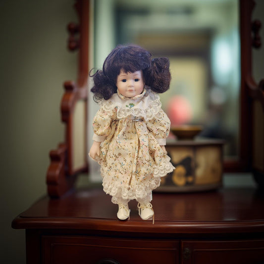 1980's Vintage "Vicky" Porcelain Doll
