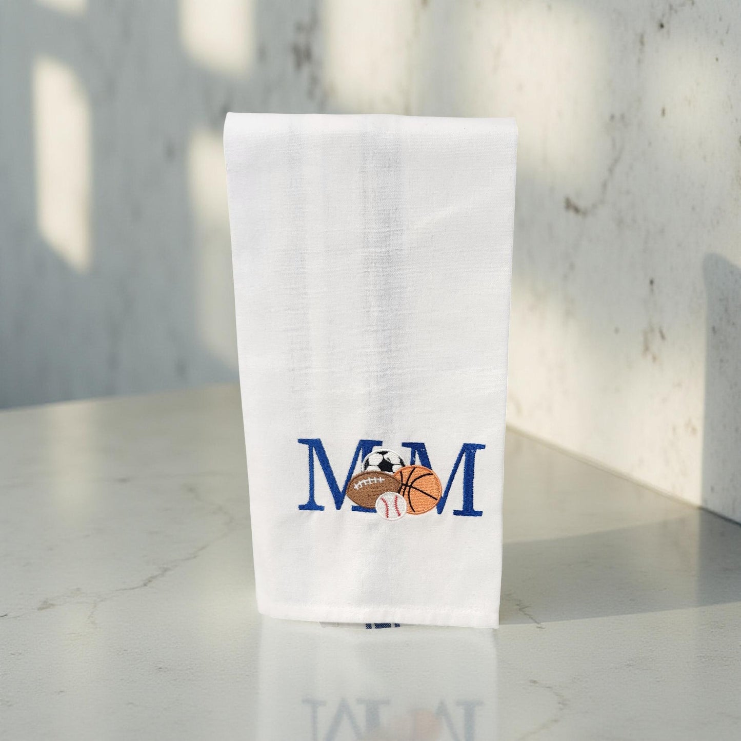 Hand-Crafted Embroidered Mother's Day Hand Towels