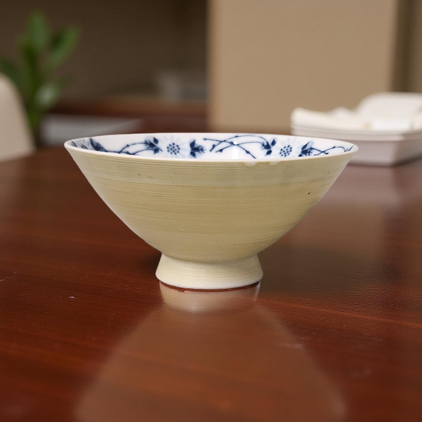 Asian Porcelain Rice Bowl