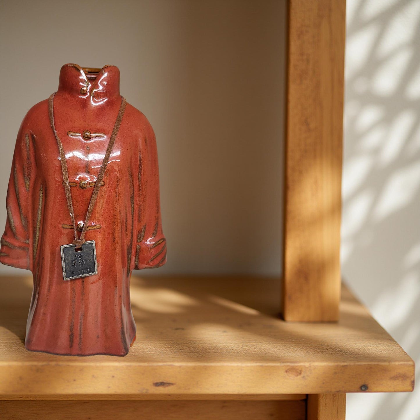 Elegant Kimono Coat Inspired by Eastern Vases