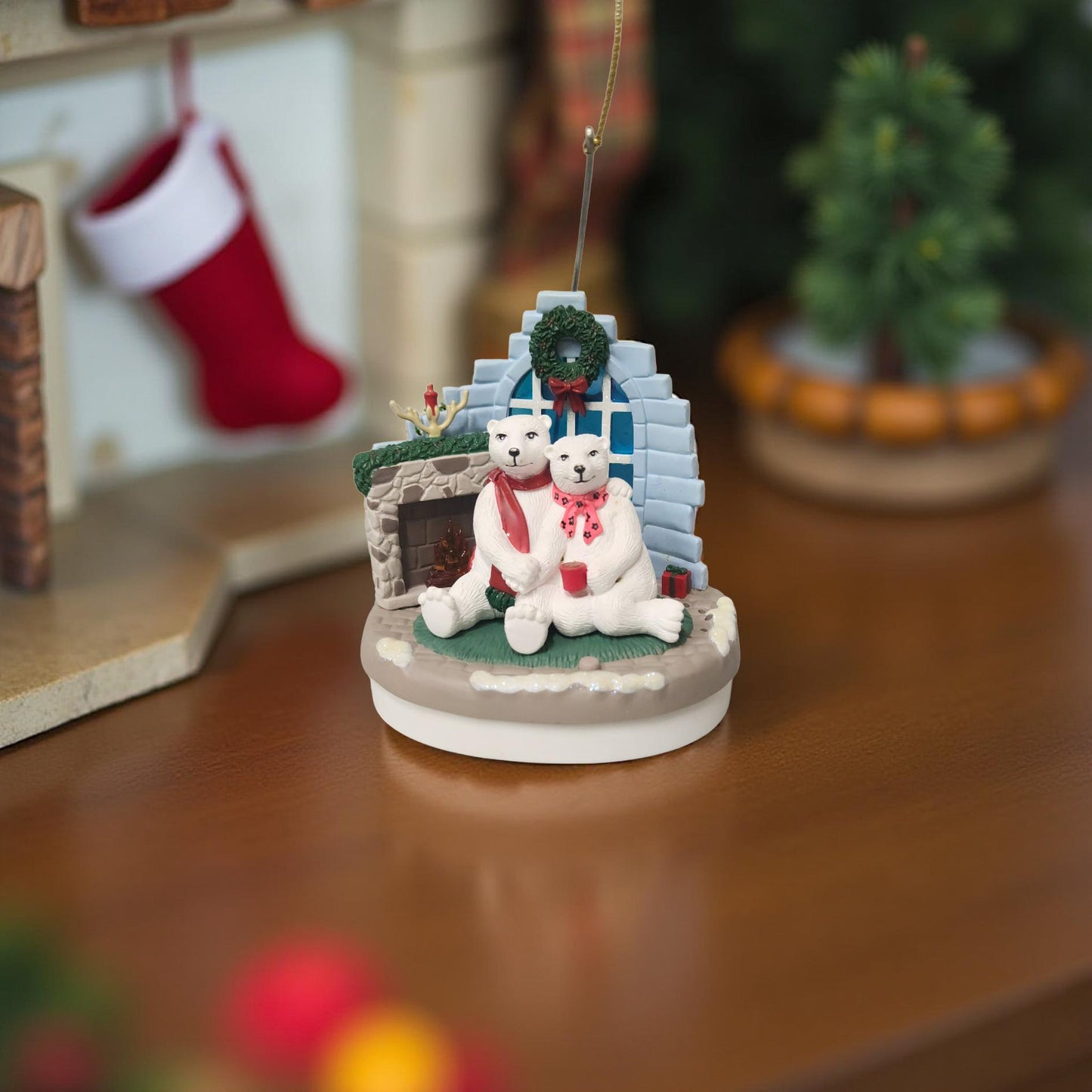 🐻 Coca-Cola Polar Bear Christmas Ornaments