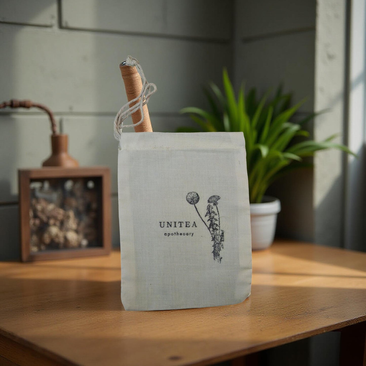 Festive Holiday Cloth Gift Bags - Reusable