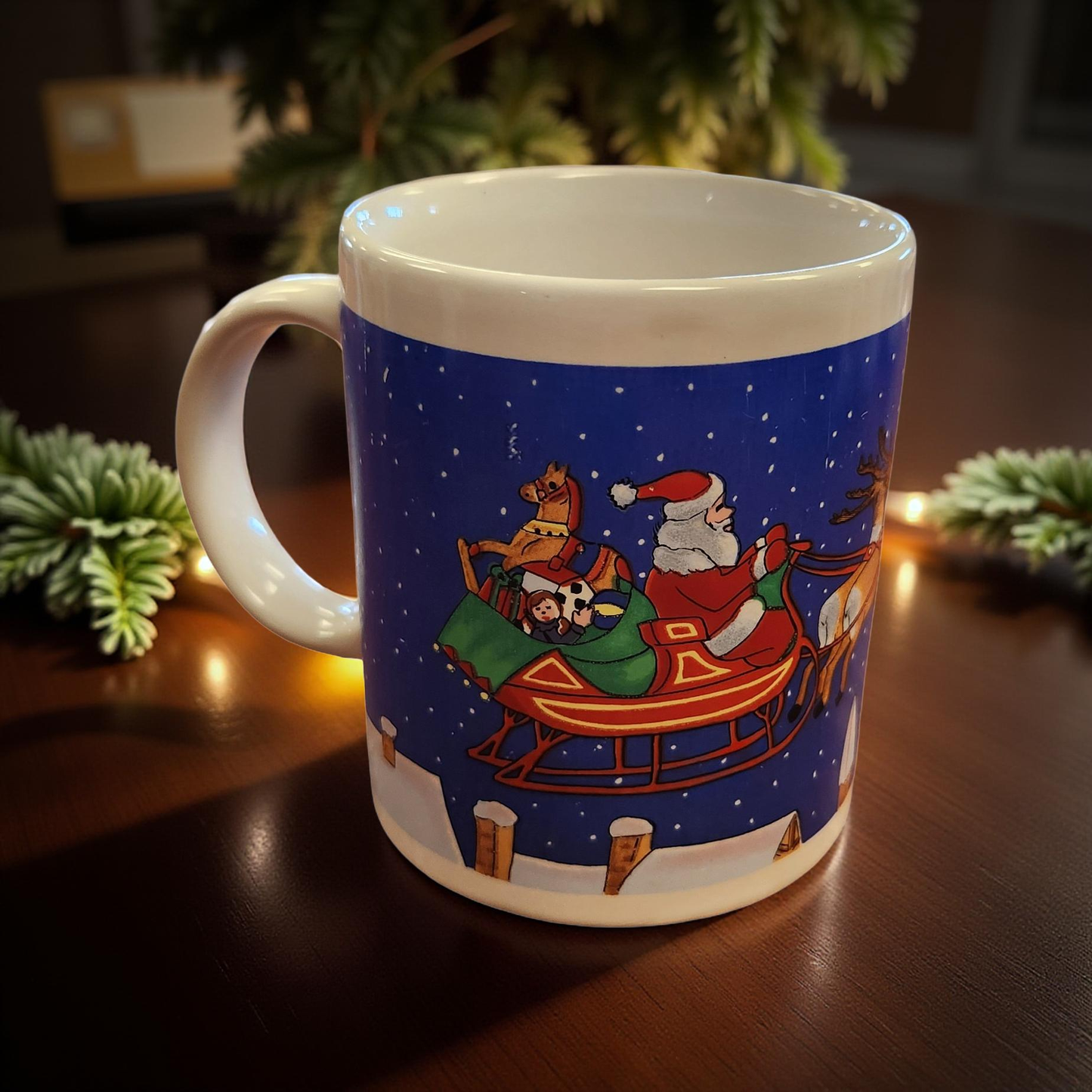 Vintage Christmas Mugs