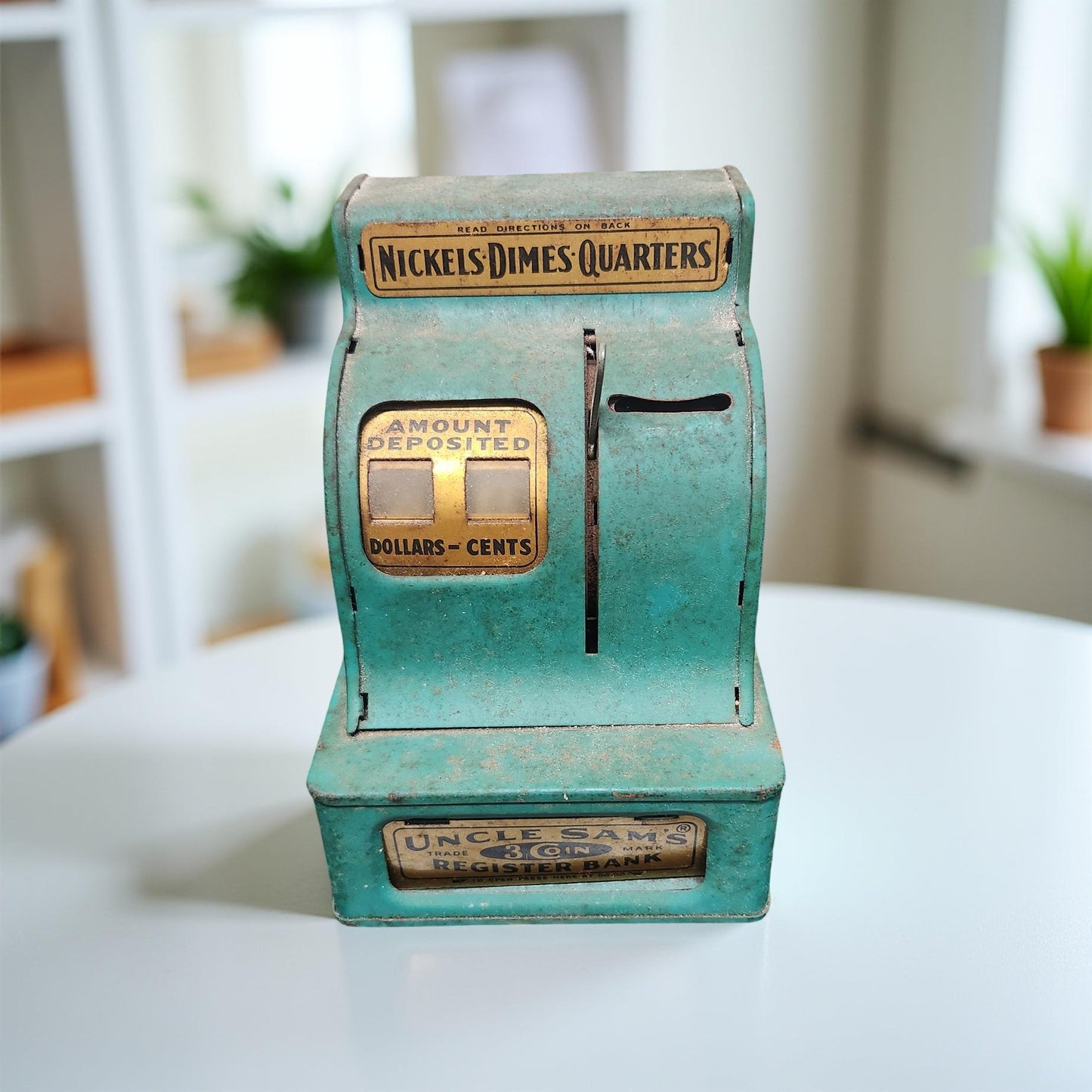 Uncle Same 3 Coin Register Bank