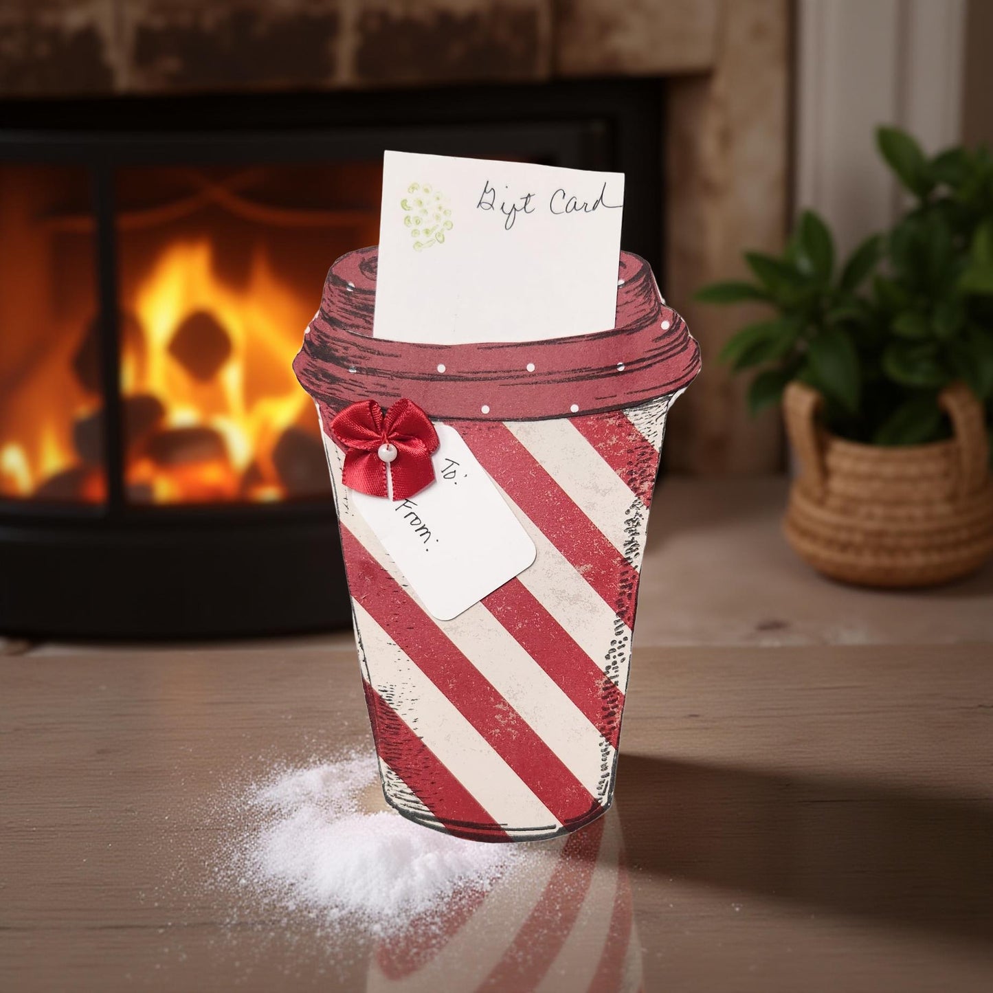 Handmade Gift Card Holders - Coffee and Tea Designs