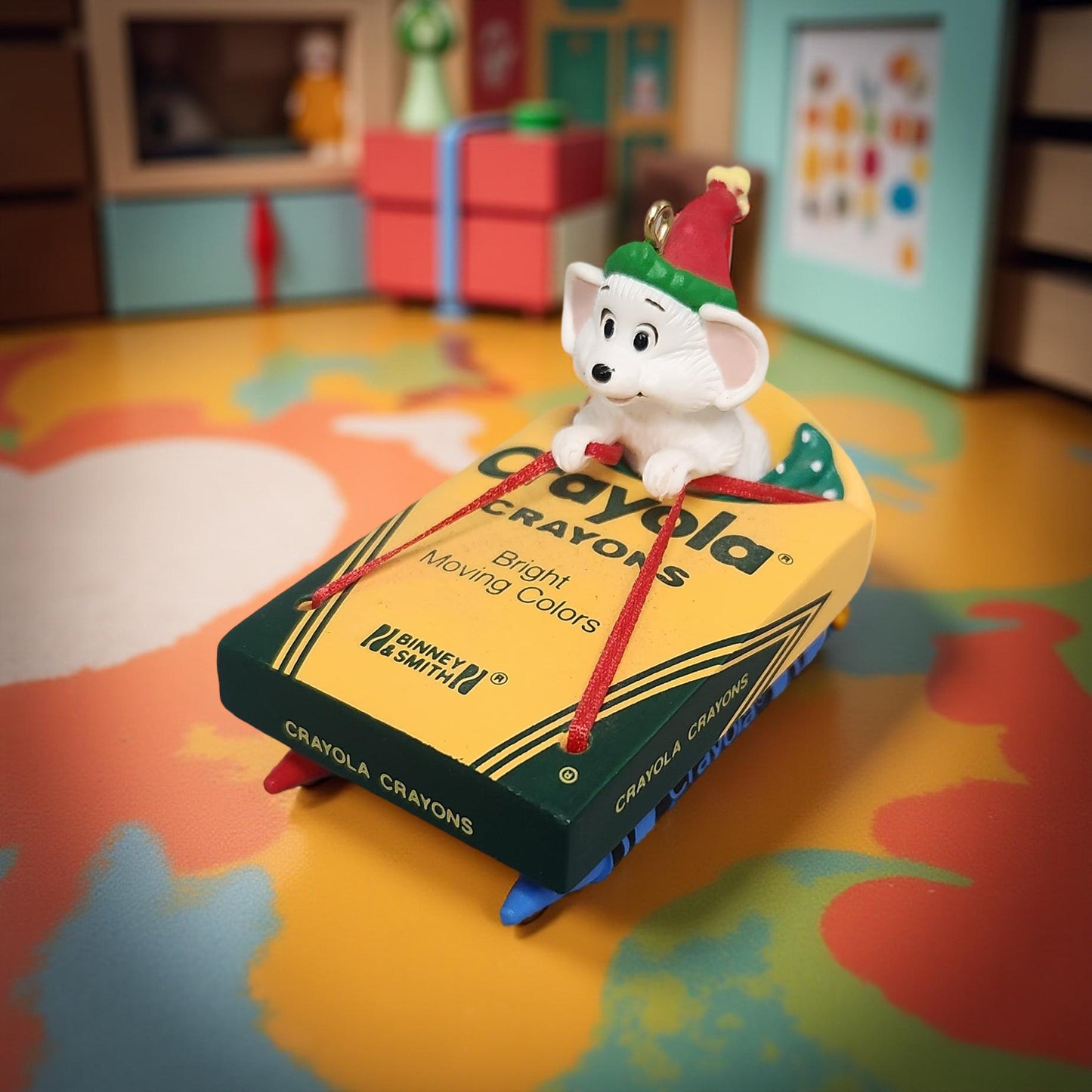 Bright Moving Ornament - Crayola Bright Hallmark Collection
