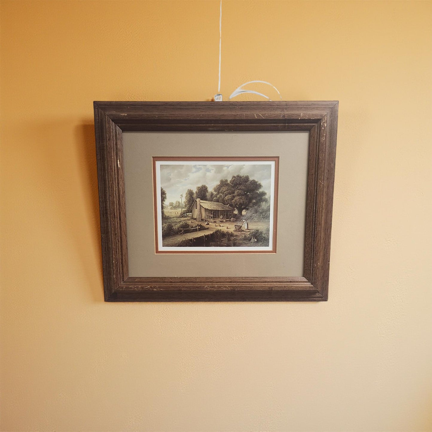 Artistic Elegance: Stunning Farmhouse Print