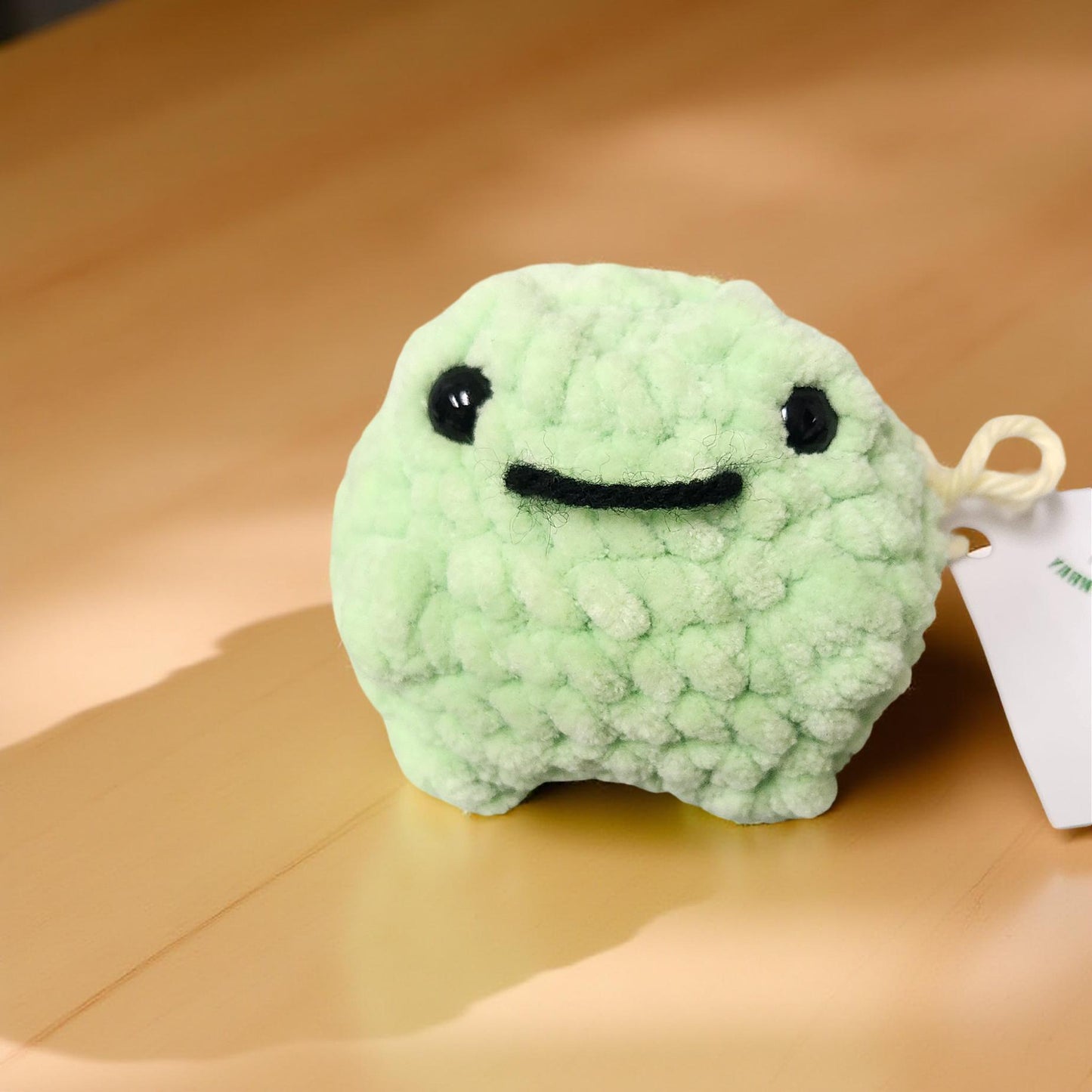 Small Handmade Crochet Frog and Duck Plushies