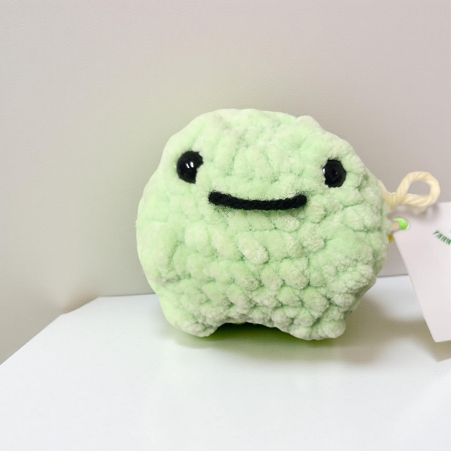 Small Handmade Crochet Frog and Duck Plushies