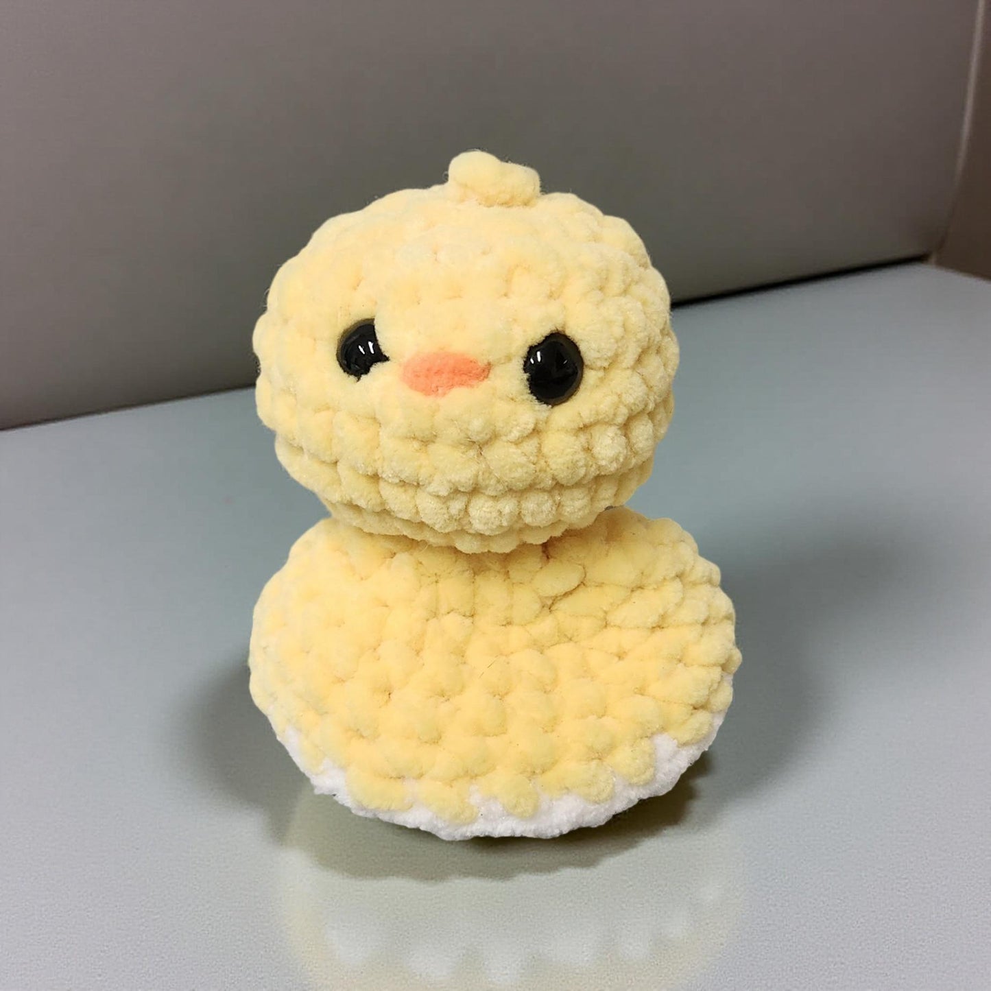 Small Handmade Crochet Frog and Duck Plushies