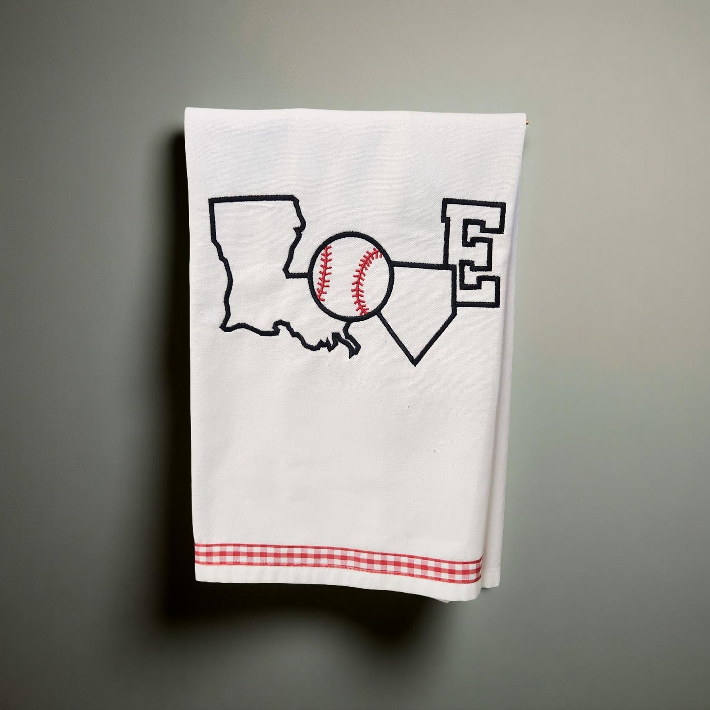 Hand-Crafted Embroidered Summer Fun Hand Towels
