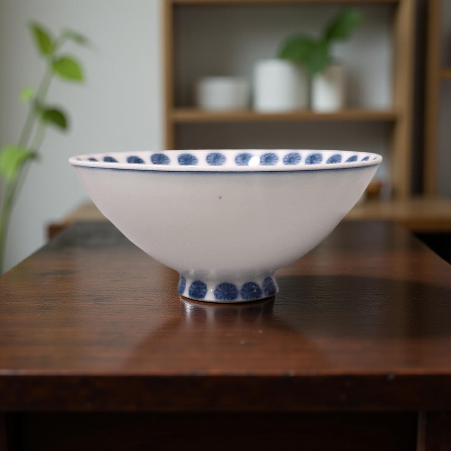 Asian Porcelain Rice Bowl
