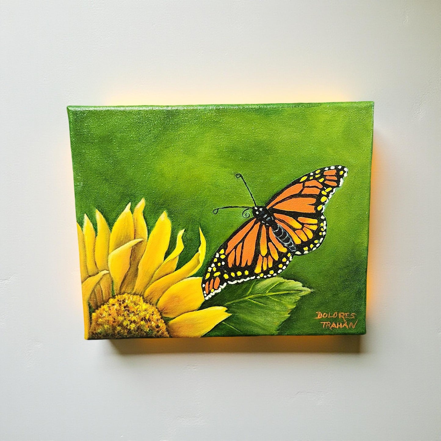 Original Sunflower Oil Painting by Delores Trahan | Nature Inspired Art