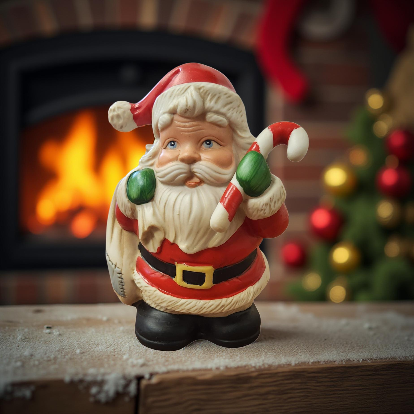 Vintage Santa Piggy Banks