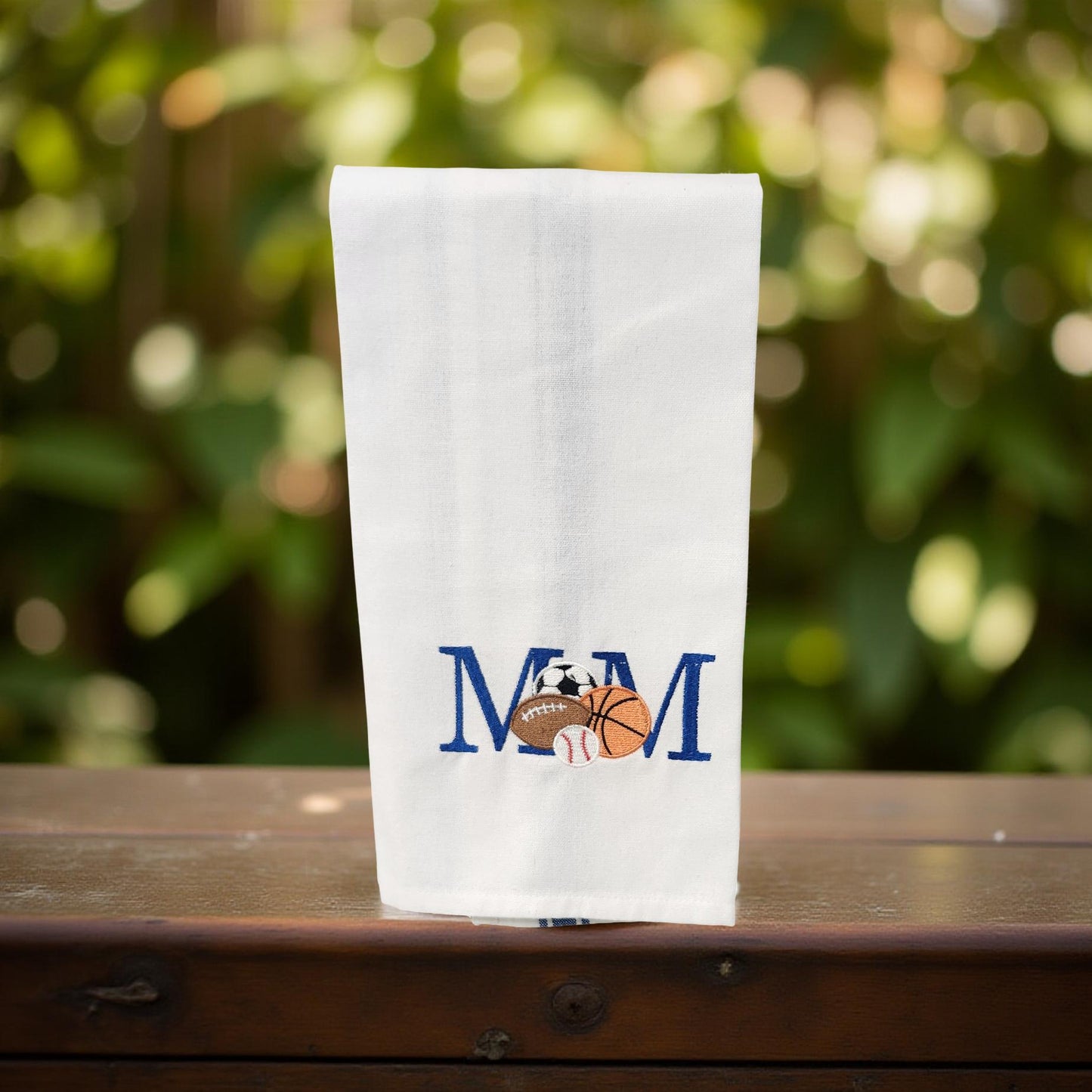 Hand-Crafted Embroidered Mother's Day Hand Towels