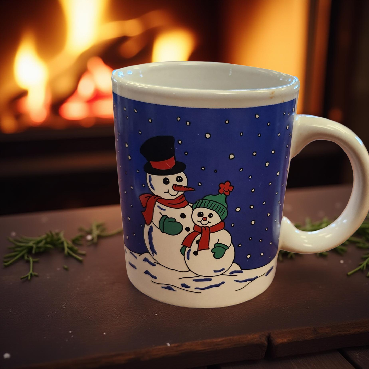 Vintage Christmas Mugs