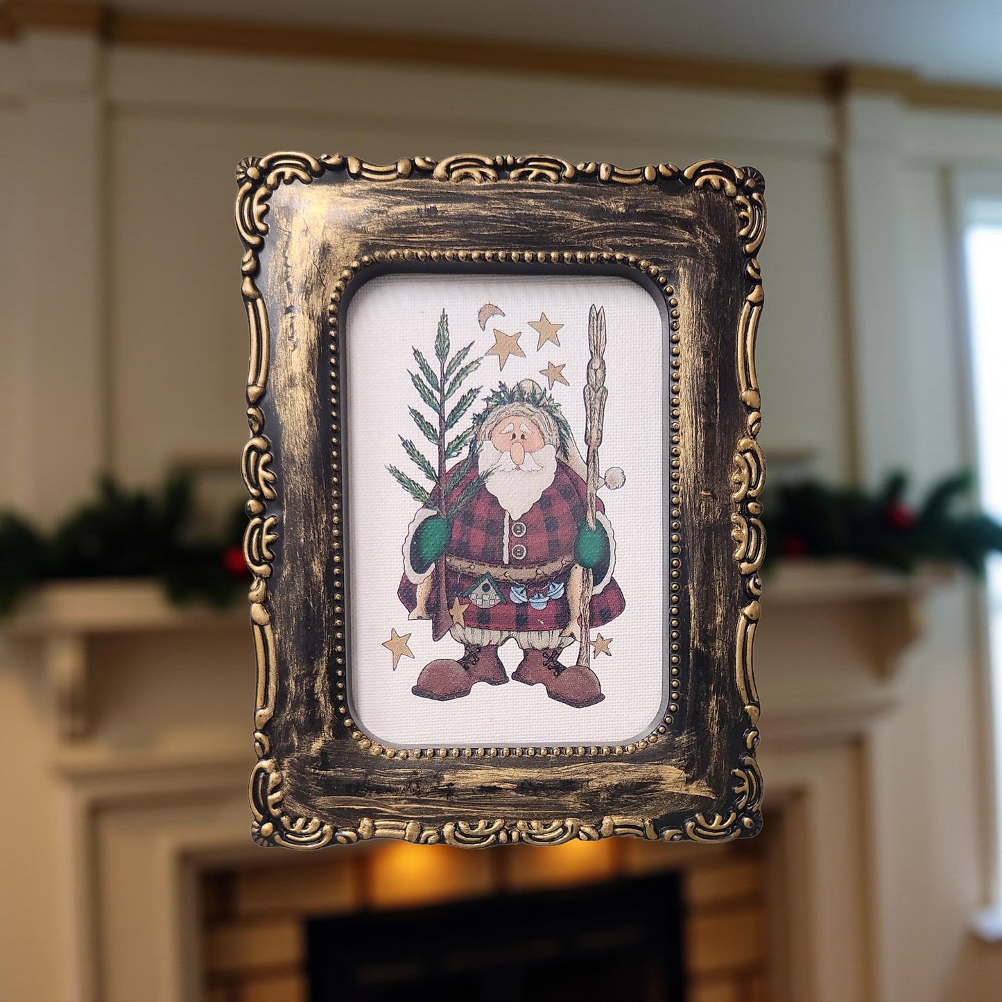 Santa Holiday Art