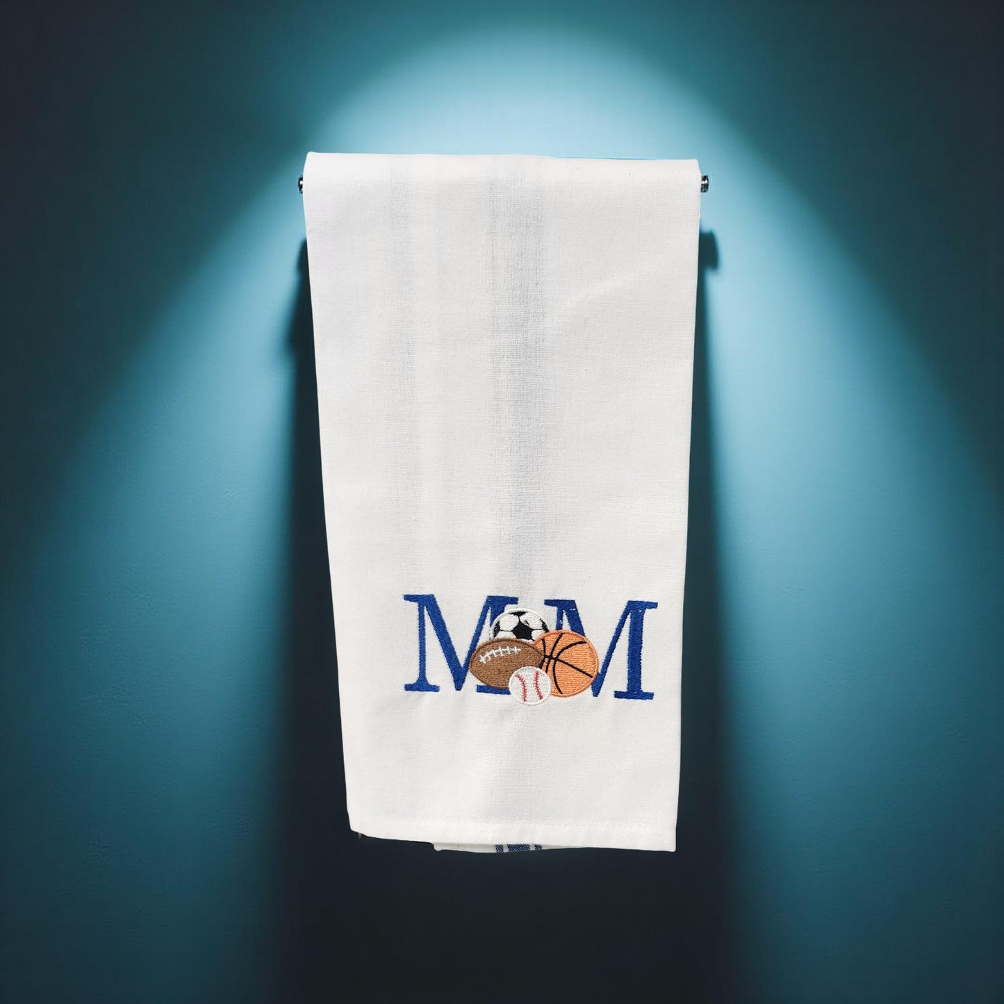 Hand-Crafted Embroidered Mother's Day Hand Towels