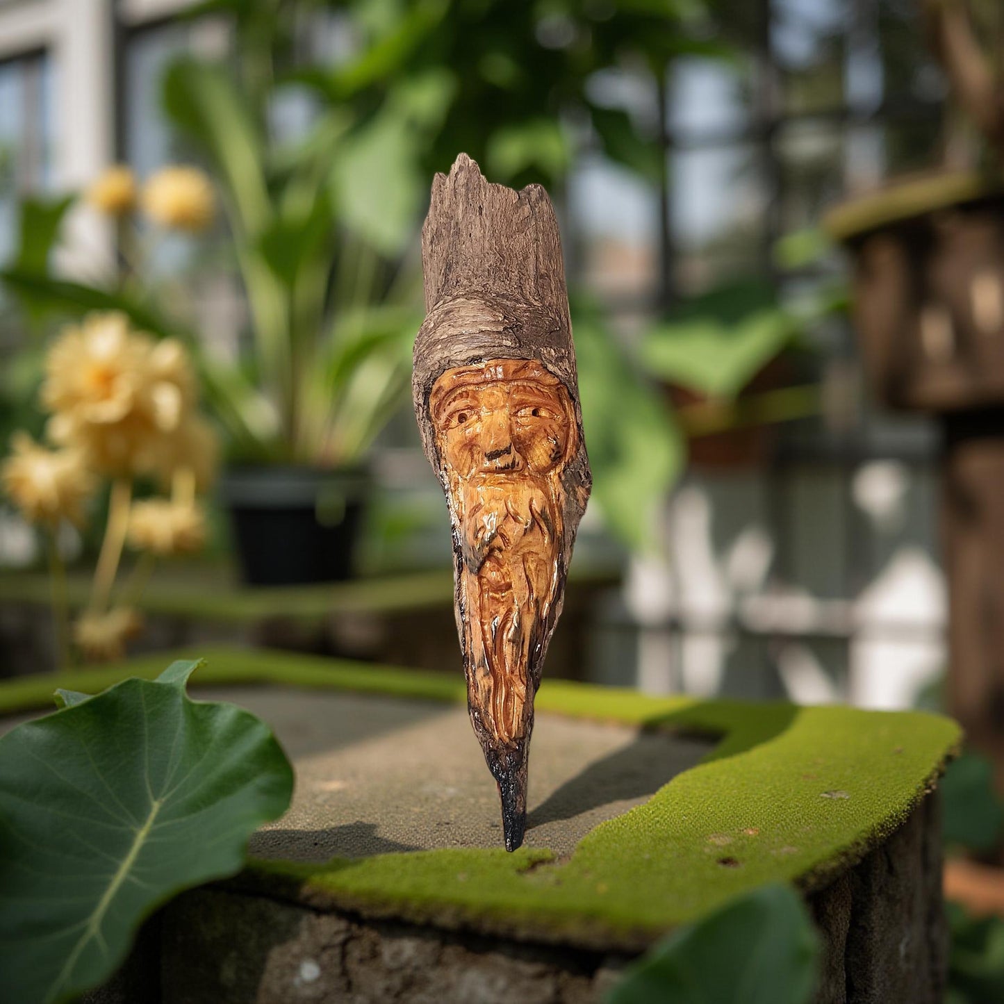 Magical Hand Carved Wood Spirits - Unique Home Decor