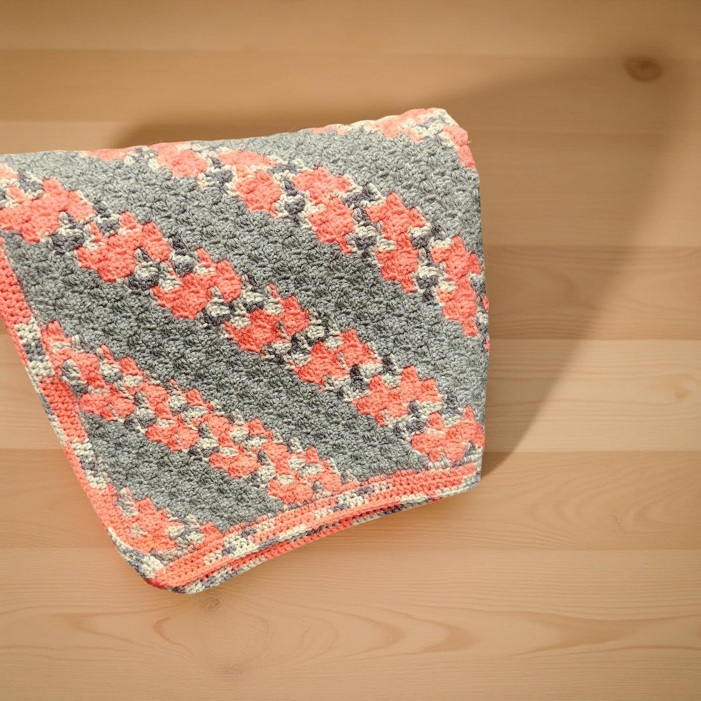 Cozy Hand-Crafted Crochet Quilt and Baby Accessories