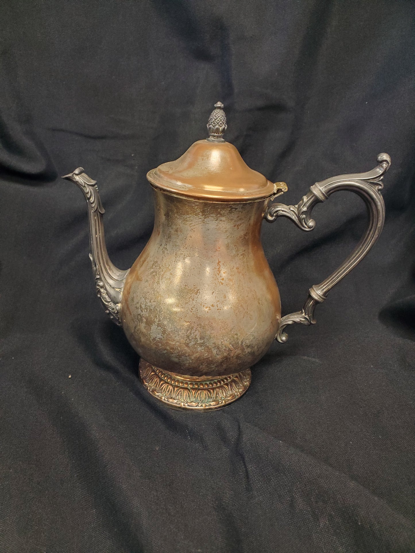 Antique F.B. Rodgers Silver Co. 1883 Silver-plated Tea Pot