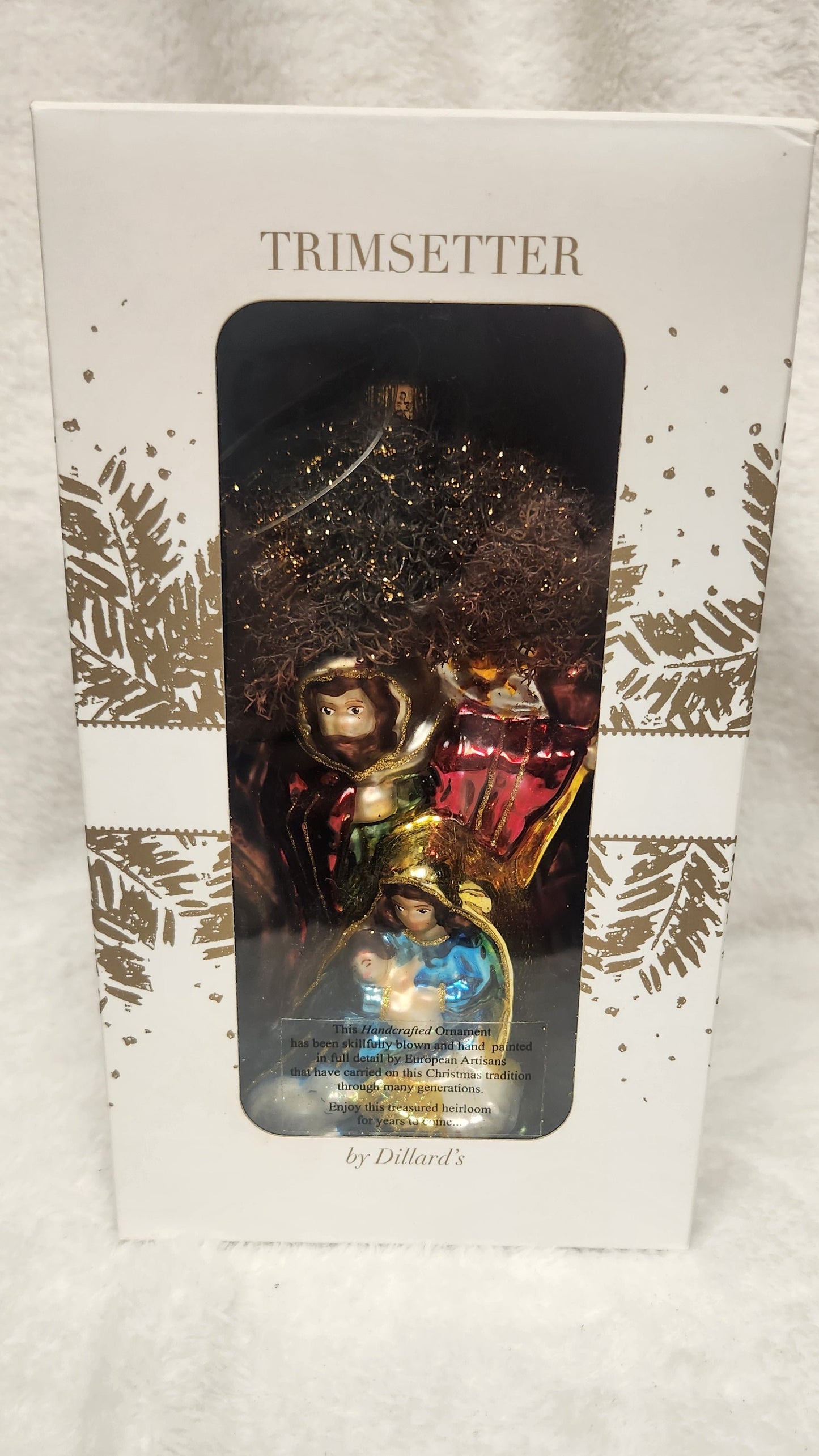 Vintage Dillard's Trimsetter Nativity Set - Treasured Heirloom
