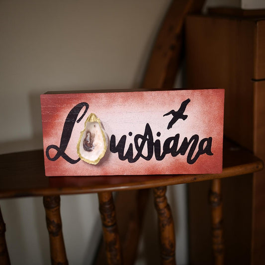 Louisiana Wall Hanging Signs - Local Artisan - One of a Kind