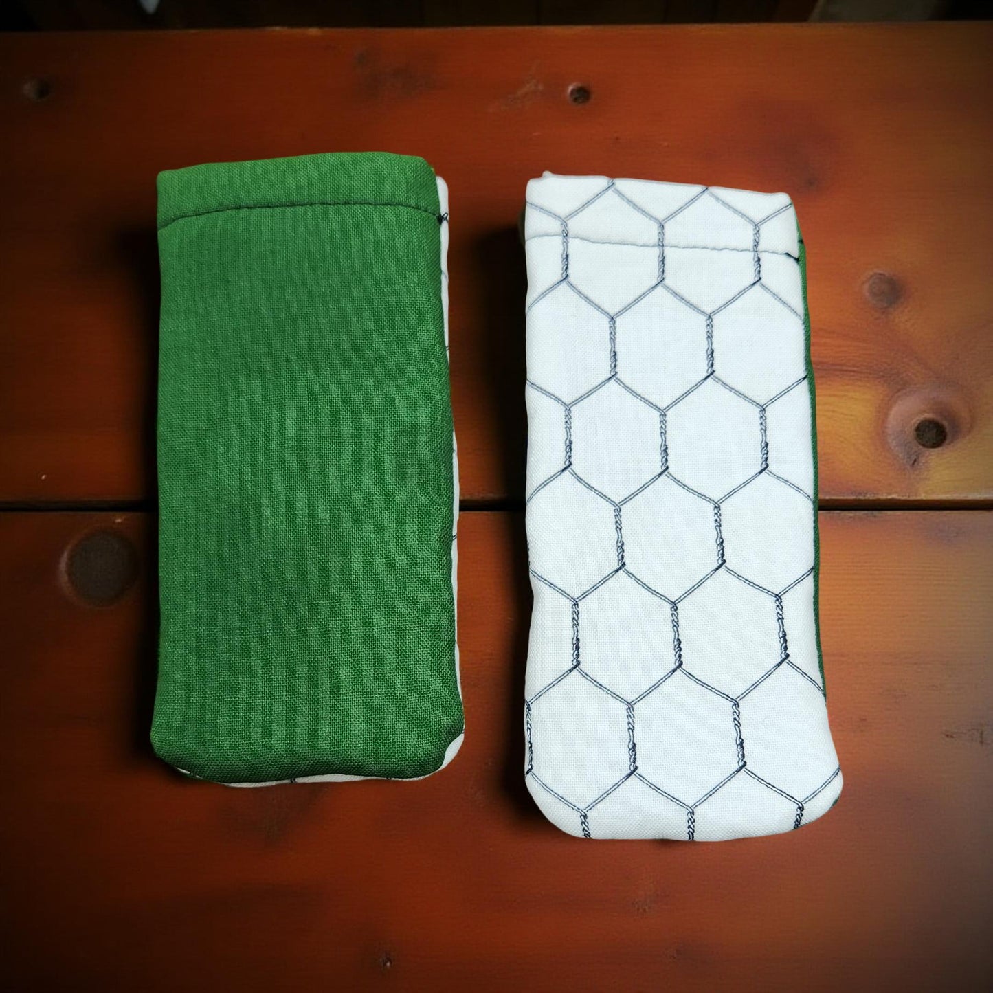 Cast Iron Handle Sleeves - Handmade Pot Holder Protectors