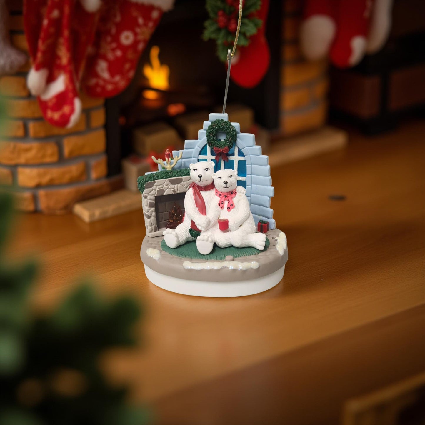 🐻 Coca-Cola Polar Bear Christmas Ornaments