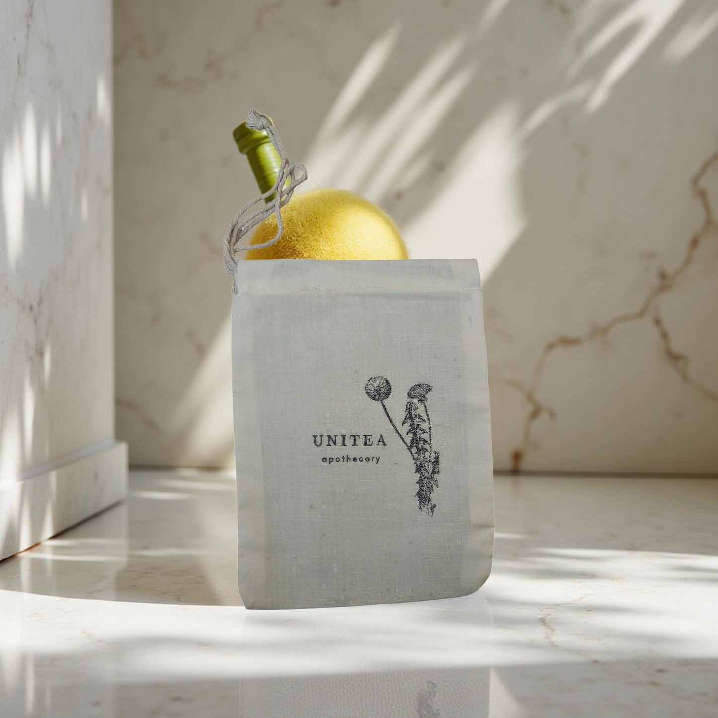 Festive Holiday Cloth Gift Bags - Reusable