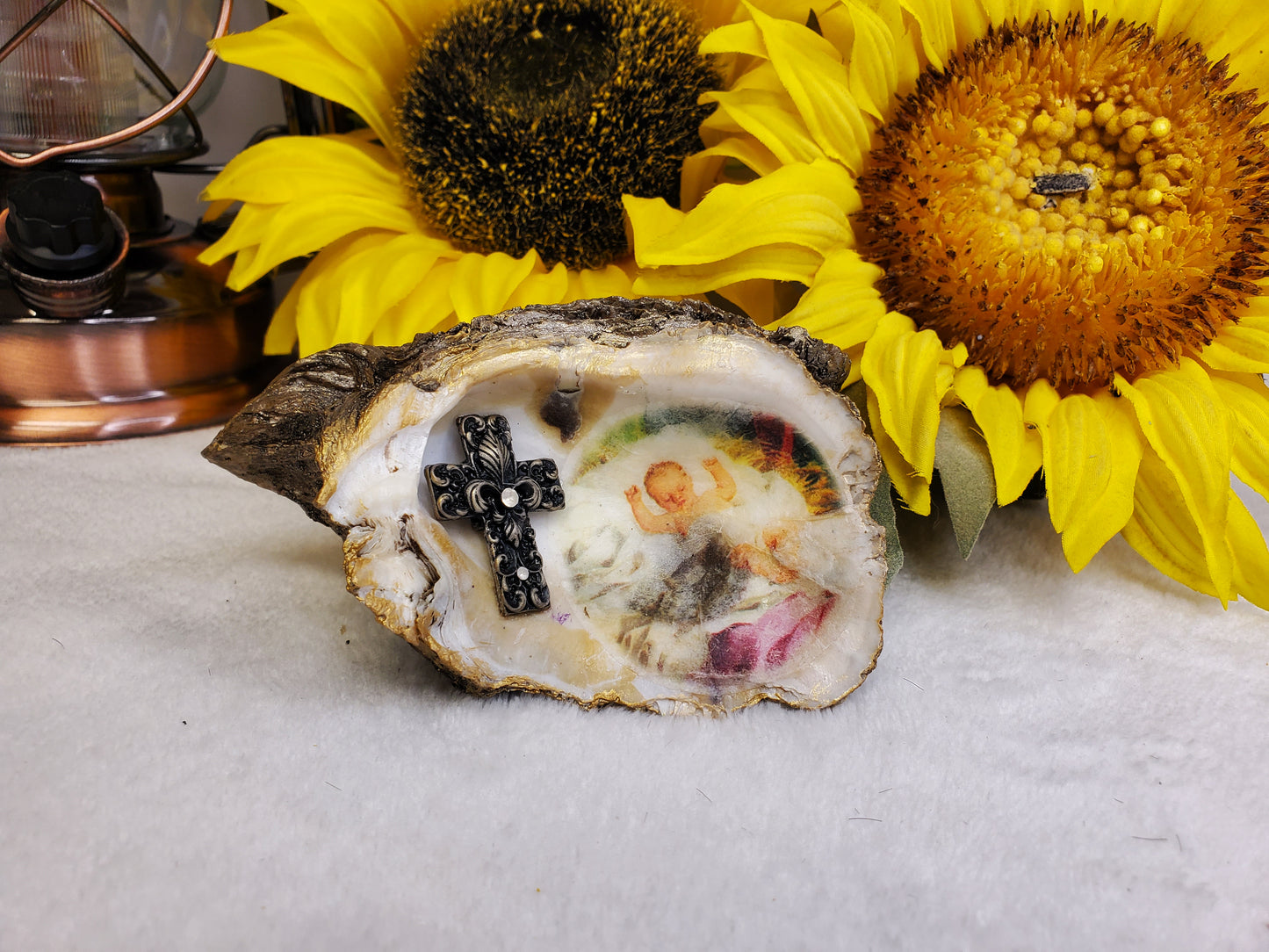 Religious Double-Sided Oyster