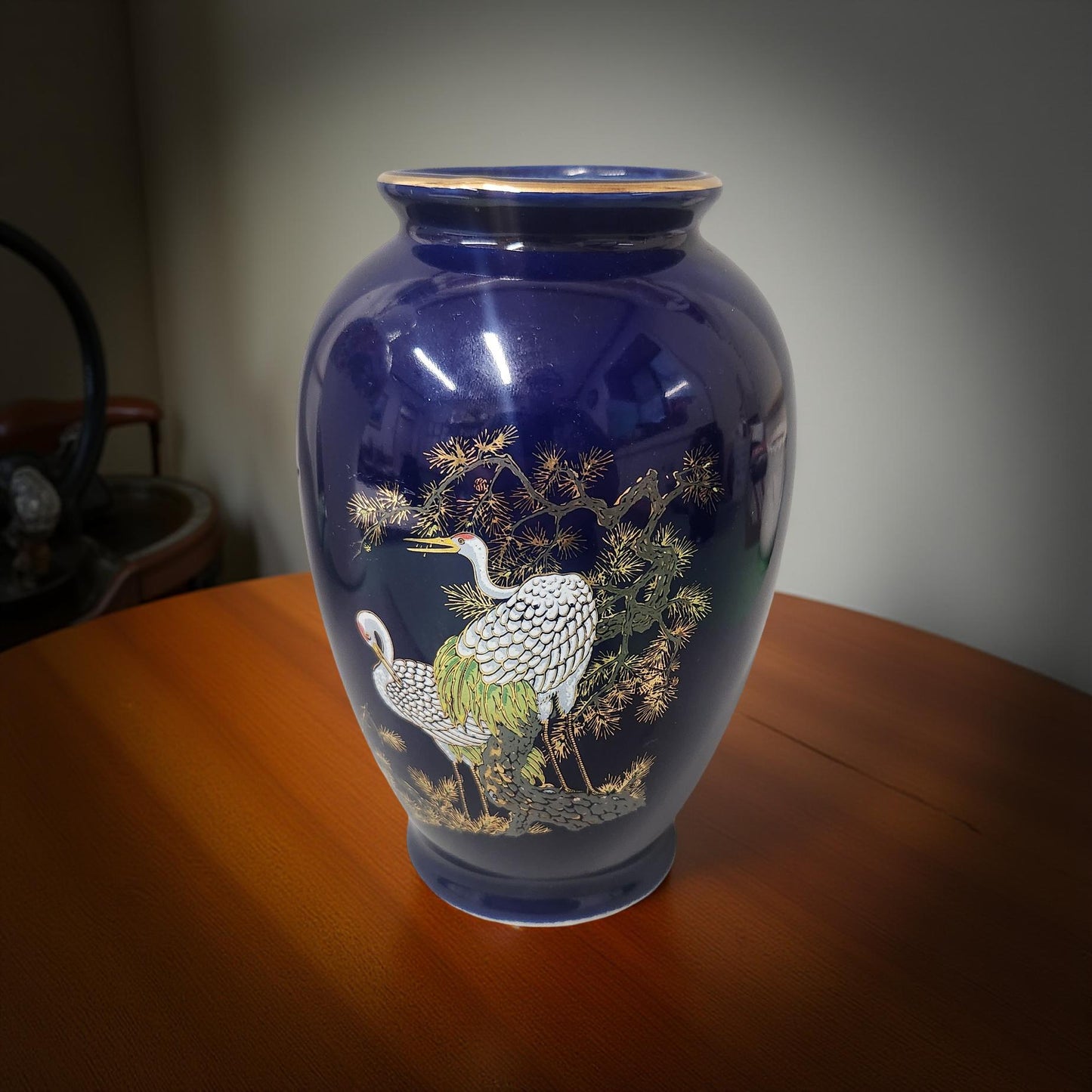 Vintage Cobalt Blue ARDCO Vase - Made in Japan