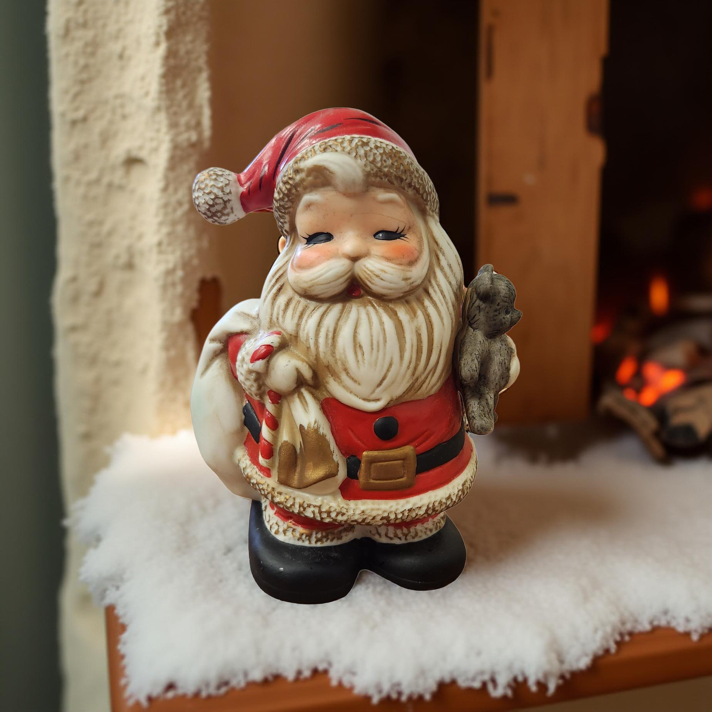 Vintage Santa Piggy Banks