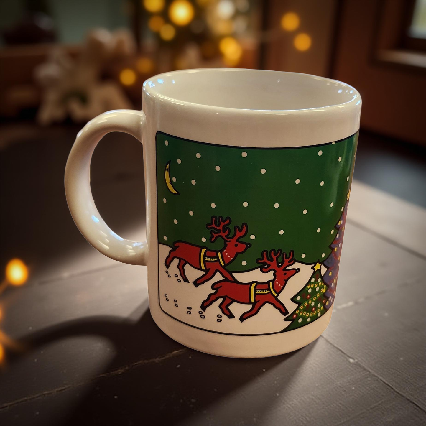 Vintage Christmas Mugs