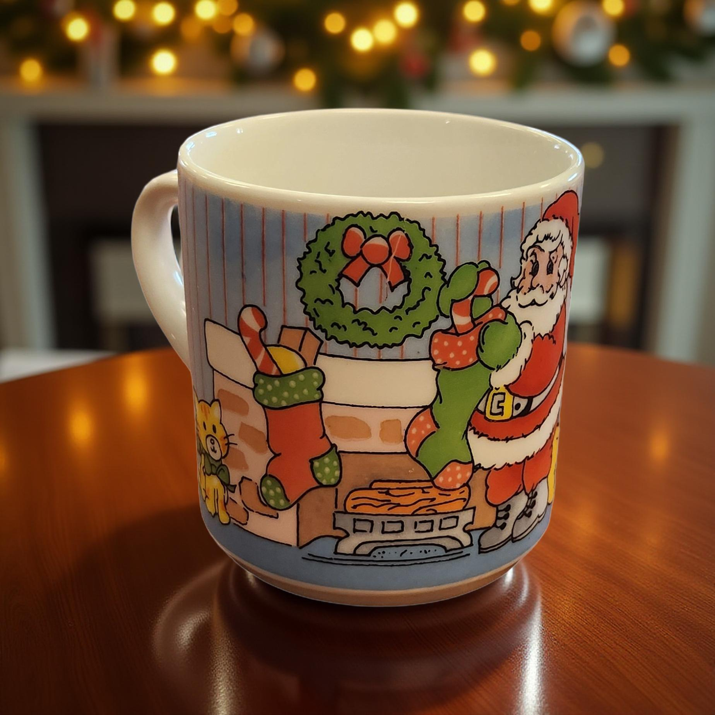 Vintage Christmas Mugs