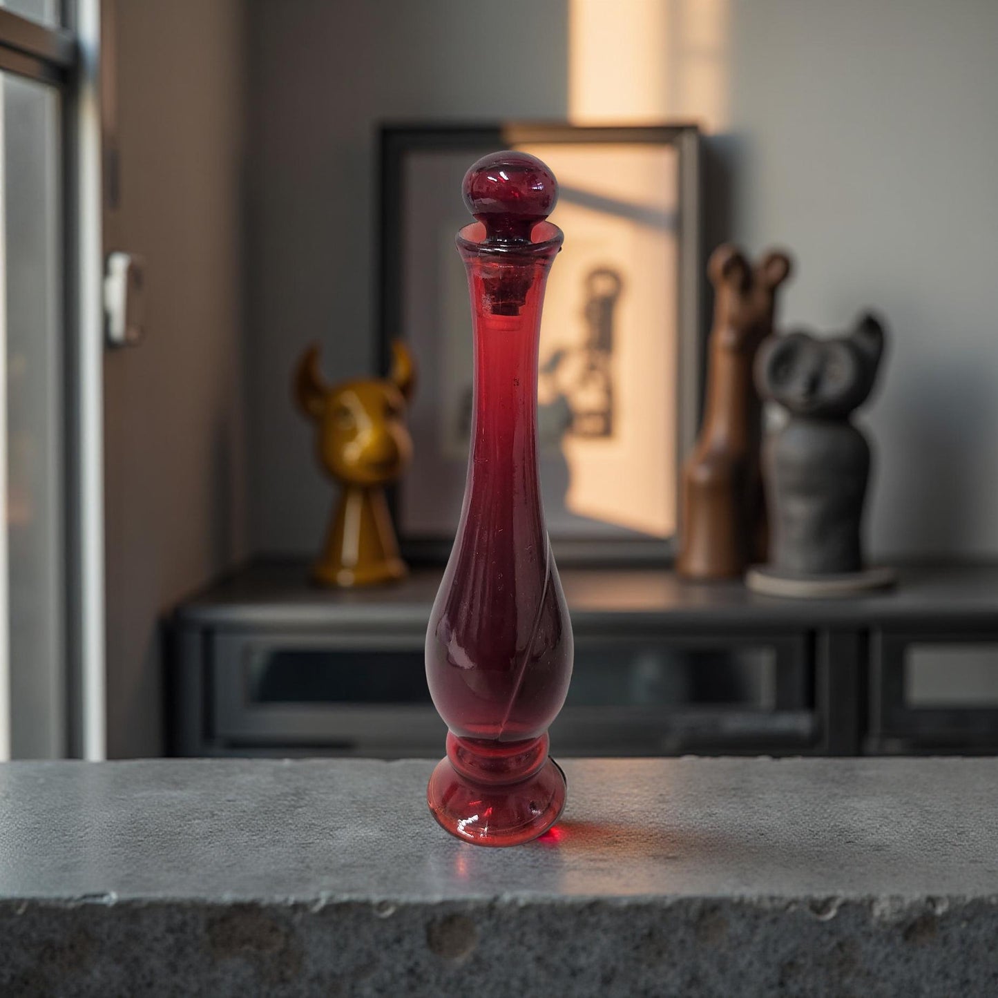 Vintage Ruby Red Glassware