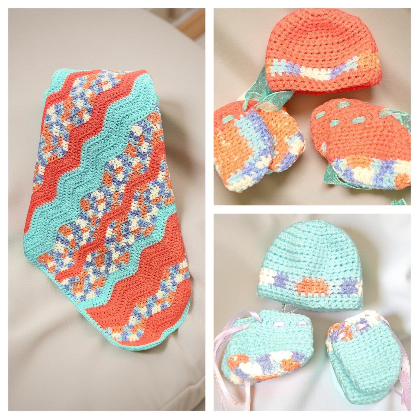 Cozy Hand-Crafted Crochet Quilt for Home Decor