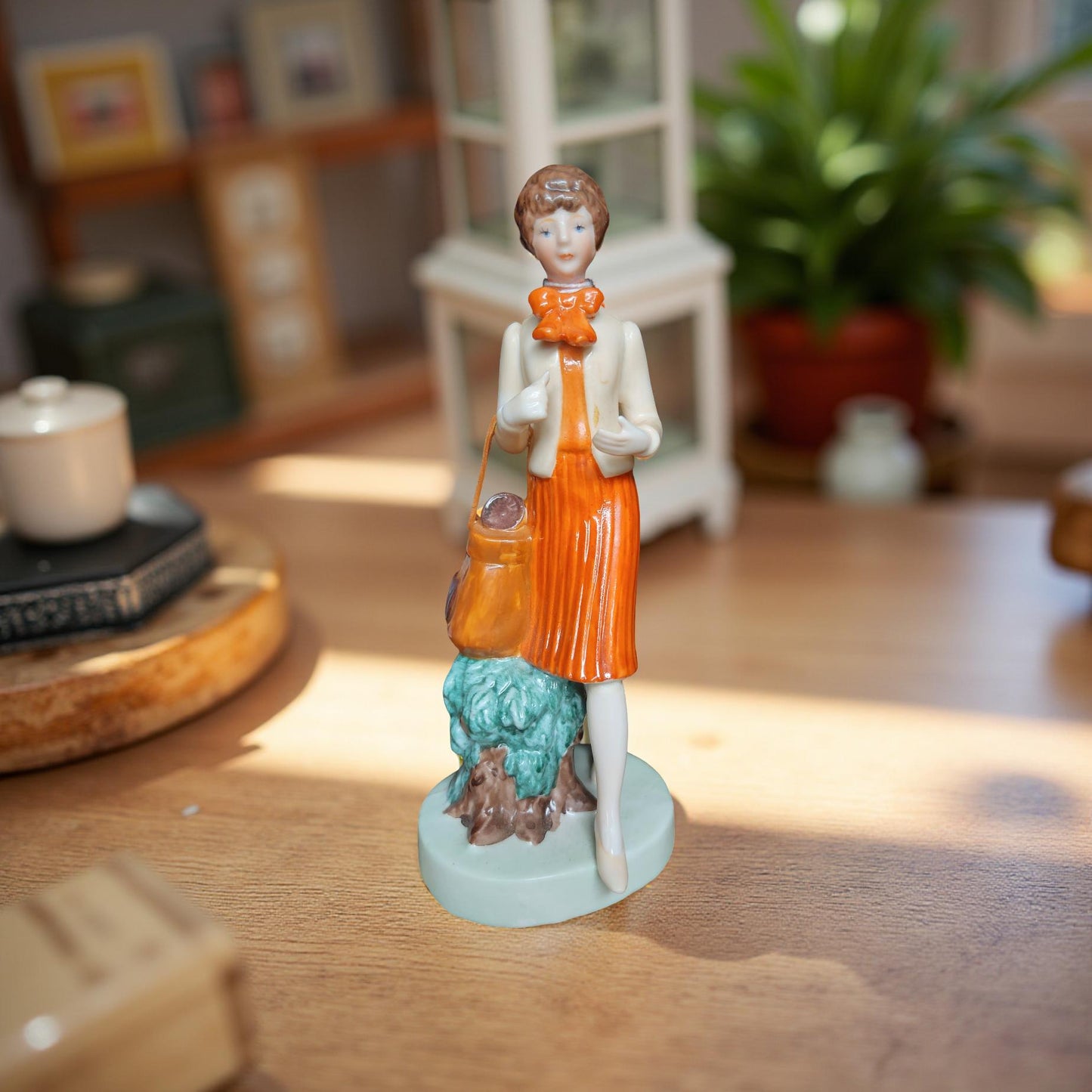Retro Lady Suzette Tupperware Porcelain Figurine