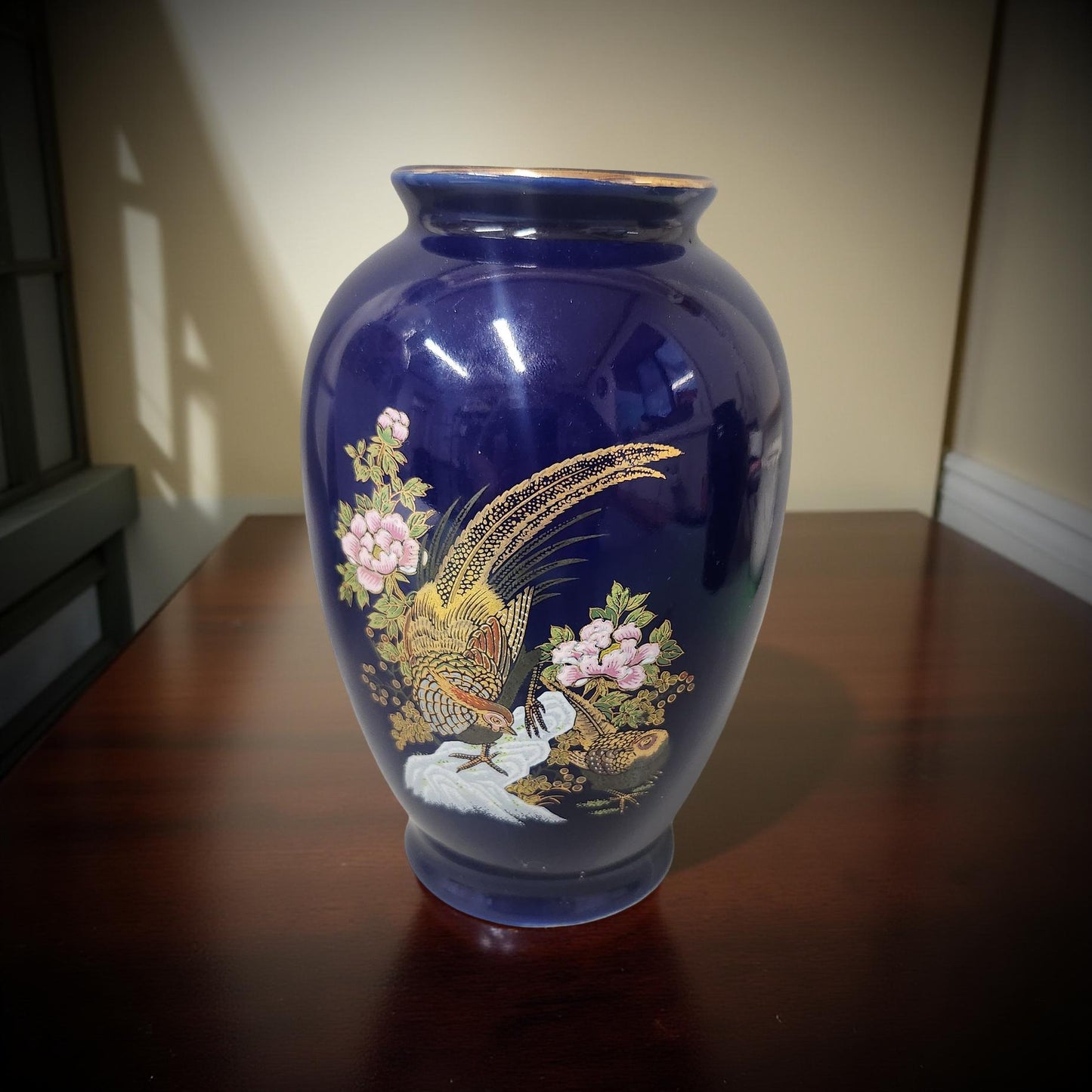 Vintage Cobalt Blue ARDCO Vase - Made in Japan