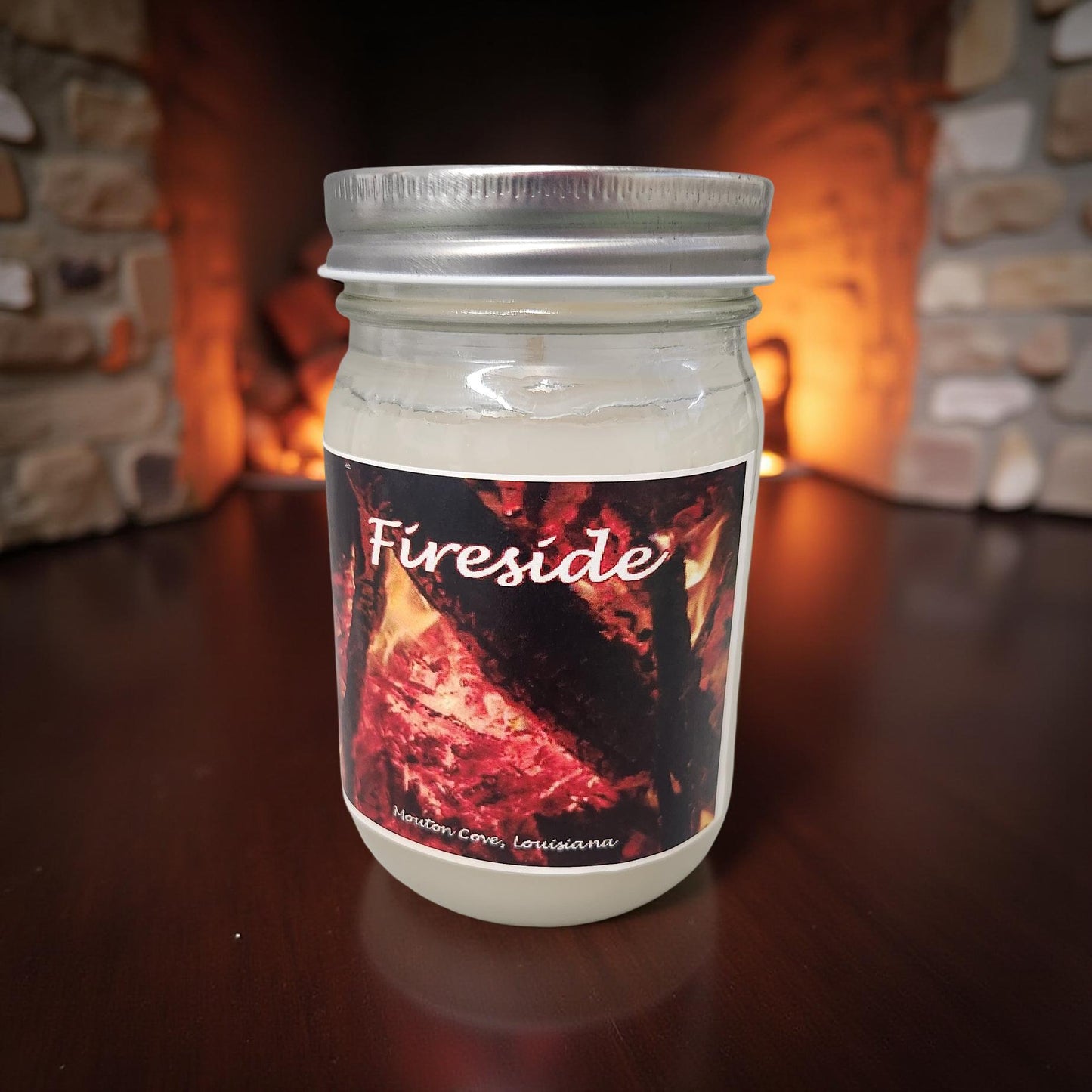 Mason Jar Luxury Wax Candles - Louisiana Scenery