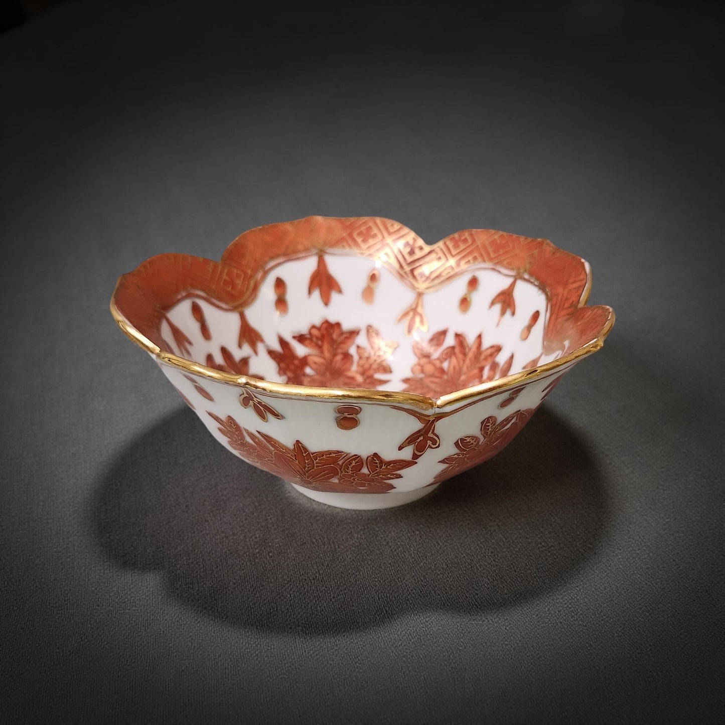 Vintage Japanese Firebird Bowl – 6" Diameter