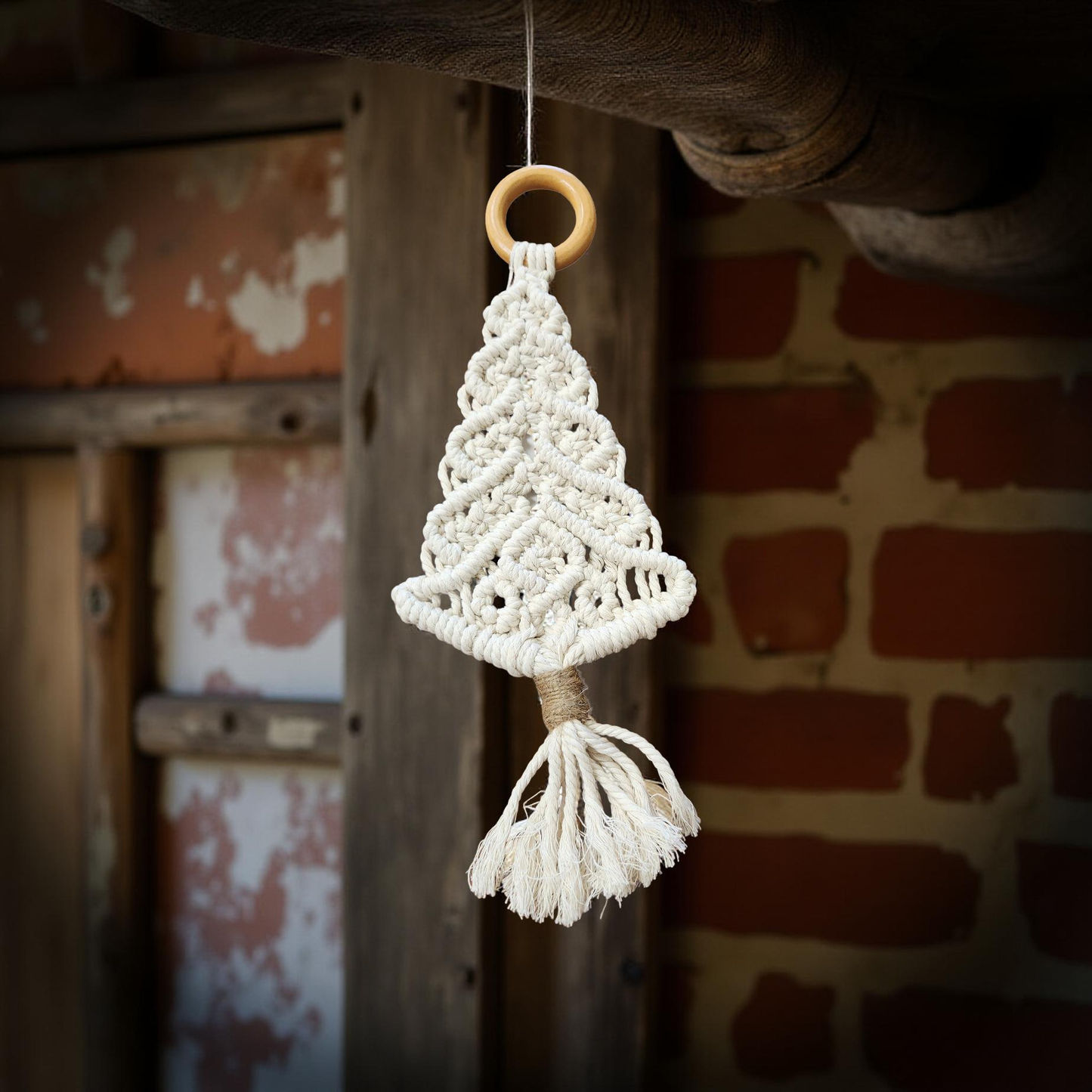 🎄✨ Handmade Macramé Christmas Trees ✨🎄