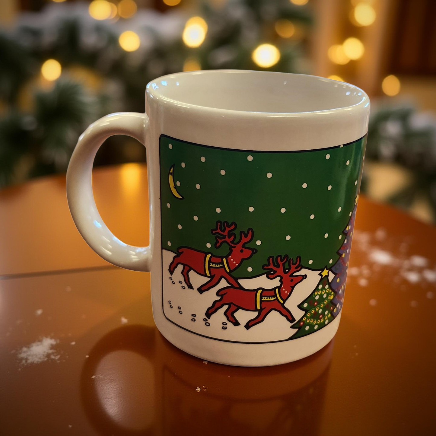 Vintage Christmas Mugs