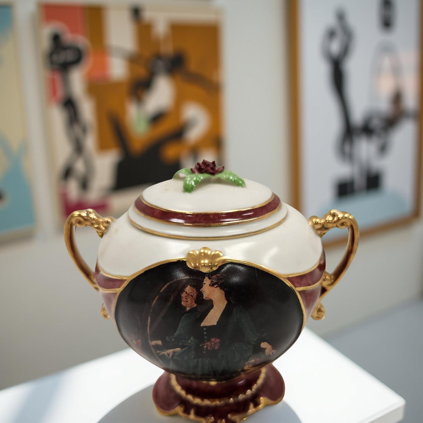 Norman Rockwell - 2001 URN Everylasting Memories Music Box - A Time to Remember